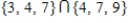 Perform the given operation. Let U = {1, 2, 3, 4, 5, 6, 7, 8, 9, 10} (U represents the universal set). Enter your answer using set notation.