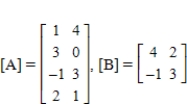 Find the sum [A][B], if ​  