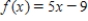 Find the difference quotient,   for the given function.​   ​   __________