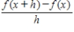 Find the difference quotient,   for the function given below. ​  