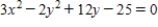 Identify the curve. ​ ​   ​ This curve is __________ (line, circle, parabola, hyperbola).