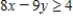 State whether the statement is true or false. ​ The test point   satisfies the inequality   .
