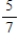 Suppose the National League team has a probability of   of winning a World Series game and the American League team has a probability of   . The series is over as soon as one team wins four games. Find the probability that the series is over in seven games. Please round your answer to four decimal places. ​ P = __________