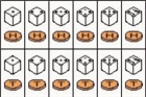Suppose that you toss a coin and roll a die. The sample space is shown in the figure. What is the probability of obtaining heads and a two? ​   ​ A)  P (heads and a two)  =   B)  P (heads and a two)  =   C)  P (heads and a two)  =   D)  P (heads and a two)  =   E)  P (heads and a two)  =  