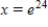 Solve the following equation by finding the exact solution. ​   ​ A)    B)    C)    D)    E)   