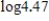 Evaluate the expression below to two decimal places. ​   ​ A)  0.65 B)  0.52 C)  0.56 D)  0.82 E)  1.50