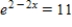 Solve the exponential equation. ​   ​ Round your answer to four decimal places, if required. ​ x = __________