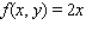 Evaluate the double integral   for the function   and the region   .   and   is bounded by   ,   ,   and   . A)    B)    C)    D)    E)   