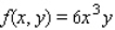 Find the volume of the solid bounded above by the surface   and below by the plane region   .   and   is the region bounded by the graphs of   and   . A)    B)    C)    D)    E)   