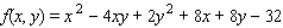 Find the critical point(s)  of the function.Then use the second derivative test to classify the nature of each point, if possible.Finally, determine the relative extrema of the function.   A) (8, - 6) ; relative minimum value: f(8, - 6)  = - 24 B) (- 8, 6) ; relative maximum value: f(- 8, 6)  = - 56 C) (8, 6) ; saddle point: f(8, 6)  = 24 D) there are no critical points