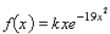 Determine the value of the constant k so that the function   is a probability density function on the interval   . A)    B)    C)    D)   