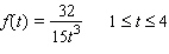 The amount of time t (in seconds) it takes a motorist to react to a road emergency is a continuous random variable with probability density function   What is the expected reaction time for a motorist chosen at random?