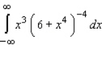 Evaluate the following improper integral whenever it is convergent.   A)    B) 12 C)    D)    E) the integral is divergent