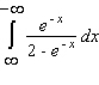 Evaluate the improper integral whenever it is convergent.   A)    B)    C)    D)    E) divergent