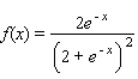 Find the area of the region bounded by the x-axis and the graph of the function.   __________ sq units
