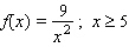 Find the area of the region under the given curve   over the indicated interval.  