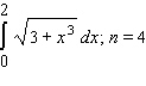 Approximate the value of the definite integral.   Use the trapezoidal rule.Please give the answer to four decimal places. Use the Simpson's rule.Please give the answer to four decimal places.
