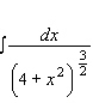 Use the formula   to find the integral.  