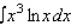 Use the table of integrals to find the integral.   Use C as the constant of integration.
