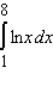Evaluate the definite integral by using the method of integration by parts.   A)    B)    C)    D)    E)   