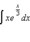 Find the indefinite integral.  