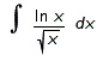 Find the indefinite integral.  