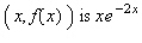 Find the function f given that the slope of the tangent line to the graph of f at any point   and that the graph passes through the point (0, 3).