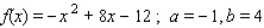 Sketch the graph and find the area of the region bounded by the graph of the function f and lines y = 0, x = a and x = b.   A)      B)      C)      D)     