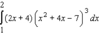 Evaluate the given definite integral.   A)    B)    C)    D)   