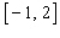 Find the area of the region under the graph of the function   on the interval   . A)    B)    C)    D)   