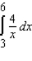 Evaluate the definite integral.   A)    B)    C)    D)   