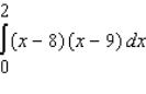 Evaluate the definite integral.   A)    B)    C)    D)   