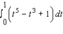 Evaluate the definite integral.  