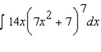 Find the indefinite integral.   A)    B)    C)    D)    E)   