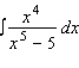 Find the indefinite integral.   A)    B)    C)    D)    E)   