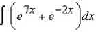 Find the indefinite integral.   A)    B)    C)    D)    E)   
