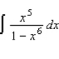 Find the indefinite integral.  