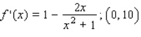 Find the function   given that the slope of the tangent line to the graph of   at any point   is   and that the graph of   passes through the given point.  