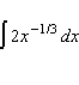 Find the indefinite integral.  