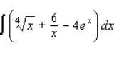 Find the indefinite integral.  