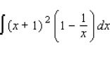 Find the indefinite integral.  