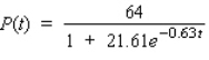 According to estimates by Paul Kroger Associates, the percent of households that own VCRs is given by   , where t is measured in years, with t = 0 corresponding to the beginning of 1985. What percent of households owned VCRs at the beginning of 1985? Round your answer to the nearest tenth. __________% At the beginning of 1993?.Round your answer to the nearest tenth. __________%