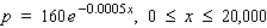 The unit selling price p (in dollars)  and the quantity demanded (in pairs)  of a certain brand of women's gloves is given by the demand equation   . What is the marginal revenue to the nearest cent per day when x = 10? A) The marginal revenue when x = 10 is $160 per day. B) The marginal revenue when x = 10 is $147.41 per day. C) The marginal revenue when x = 10 is $0.99 per day. D) The marginal revenue when x = 10 is $158.41 per day.