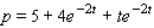 The price of a certain commodity in dollars per unit at time t (measured in weeks) is given by   . What is the price of the commodity at   ? $   /unit How fast is the price of the commodity changing at   ?   (increasing / decreasing) at the rate of $   /wk Find the equilibrium price of the commodity.(Hint: It's given by   .Also, use the fact that   .) $   /unit
