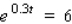 Use logarithms to solve the equation for t.Round your answer to four decimal places.   A)    B)    C)    D)   