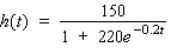 The height (in feet)  of a certain kind of tree is approximated by   where t is the age of the tree in years.Estimate the age of an 75-ft tree.Please round the answer to two decimal places. A)    yr B)    yr C)    yr D)    yr E)    yr