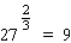 Express the equation in logarithmic form.  
