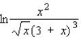 Use the laws of logarithms to simplify the expression.  