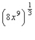 Simplify the expression.  