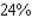 The supply equation for a certain brand of radio is given by   , where p is expressed in dollars/bushel and x, the quantity demanded each year, is measured in billions of bushels.The economists are forecasting a harvest of 1.8 billion bushels for the year, with a maximum error of 15% in their forecast. Determine the corresponding maximum error in the predicted price per bushel of soybeans.Round the answer to the nearest percent. A)    B)    C)    D)    E)   